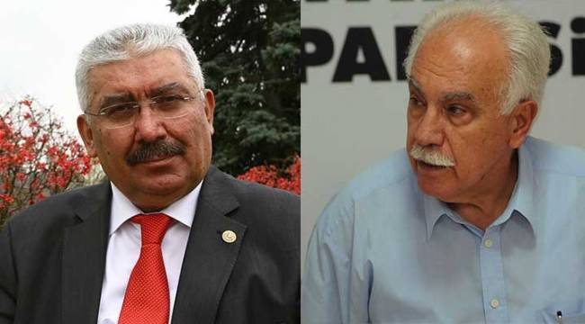 MHP’den Perinçek’e: Müptezel, gafil, densiz, güdük akıllı...