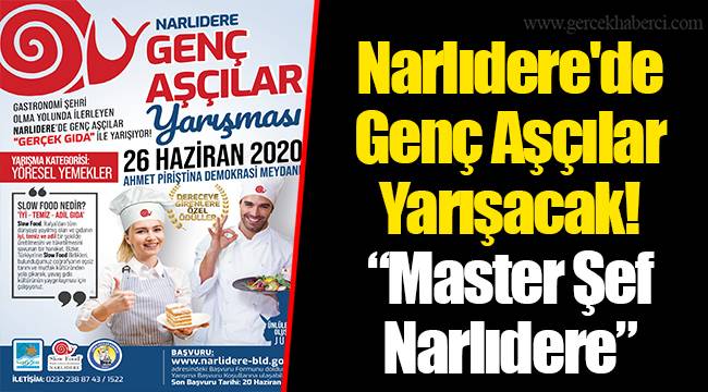 Narlıdere'de Genç Aşçılar Yarışacak!