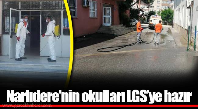 Narlıdere'nin okulları LGS’ye hazır