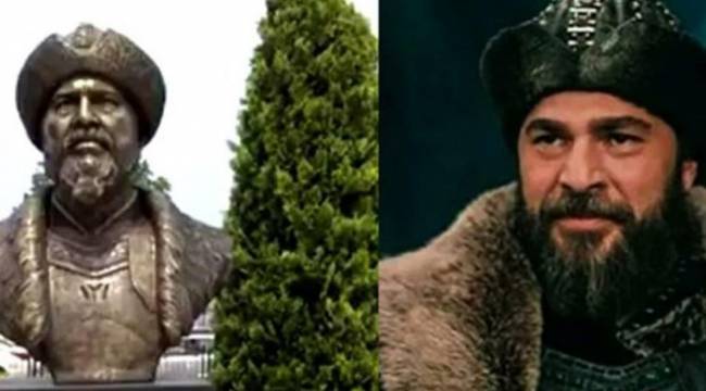 Ordu'da Ertuğrul Gazi heykeli tartışması: Engin Altan Düzyatan'a benziyor