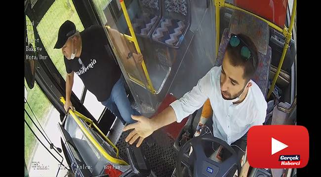 Otobüste kalp krizi geçirdi şoför hastaneye böyle yetiştirdi