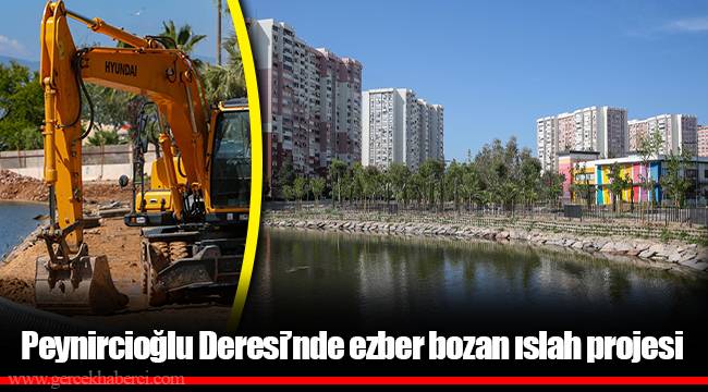 Peynircioğlu Deresi’nde ezber bozan ıslah projesi