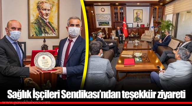 Sağlık İşçileri Sendikası’ndan teşekkür ziyareti