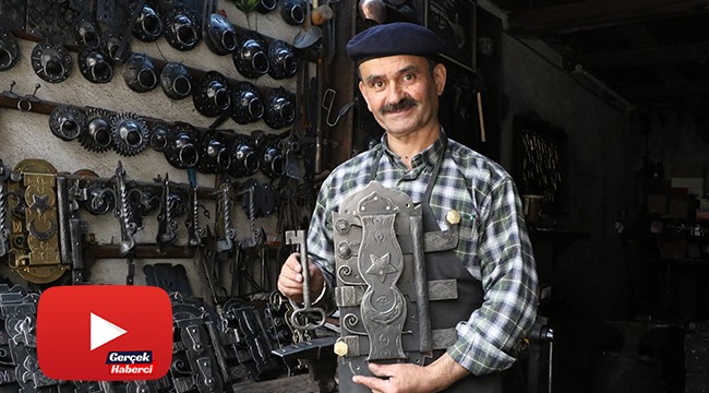 Salgın sürecinde kapı kilidi siparişlerini internetten aldı