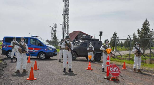 Şanlıurfa'da 2 mahalle, 1 sokak ve 22 bina karantinaya alındı