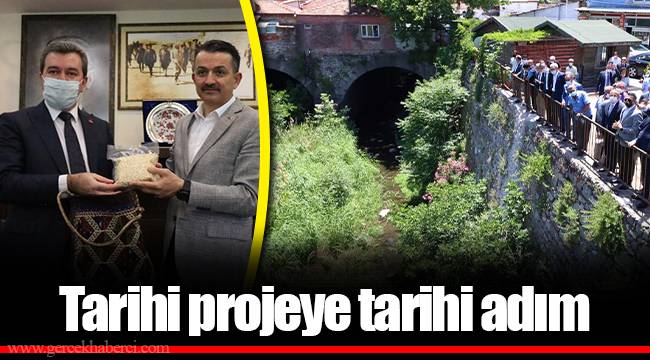 Tarihi projeye tarihi adım