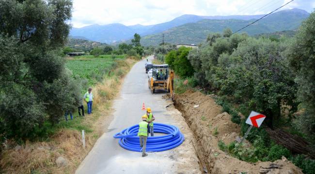Tire ve Bayındır’da 30 milyonluk içme suyu yatırımı