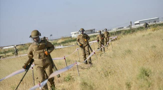 Türk Silahlı Kuvvetlerinin 'mayın avcıları'ndan kritik alanlarda cansiparane görev