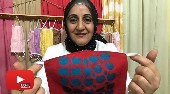 Yazmalı maskeler nefes açıyor