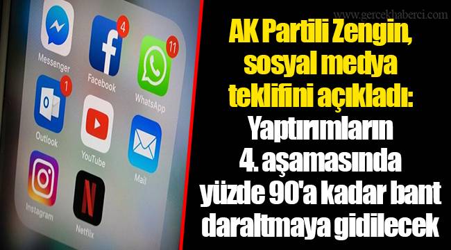 AK Partili Zengin, sosyal medya teklifini açıklıyor: Yaptırımların 4. aşamasında yüzde 90'a kadar bant daraltmaya gidilecek