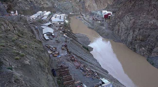 Artvin'de şiddetli yağış nedeniyle 1 kişi hayatını kaybetti