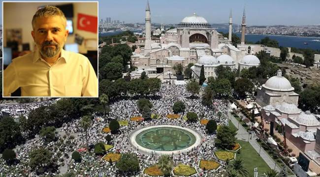 Ayasofya'daki cuma namazına katılan atv Haber Koordinatörü'nün Covid-19 testi pozitif çıktı!