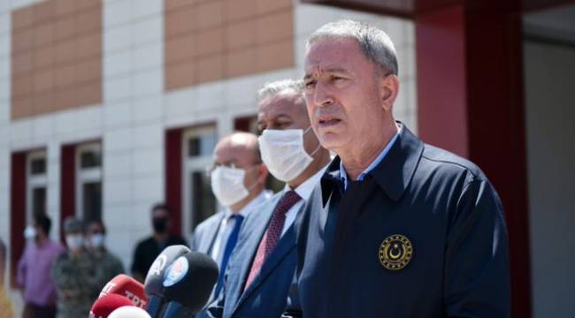 Bakan Akar'dan Mersin'deki kazaya ilişkin açıklama: İlk bilgilere göre araçta teknik arıza oldu