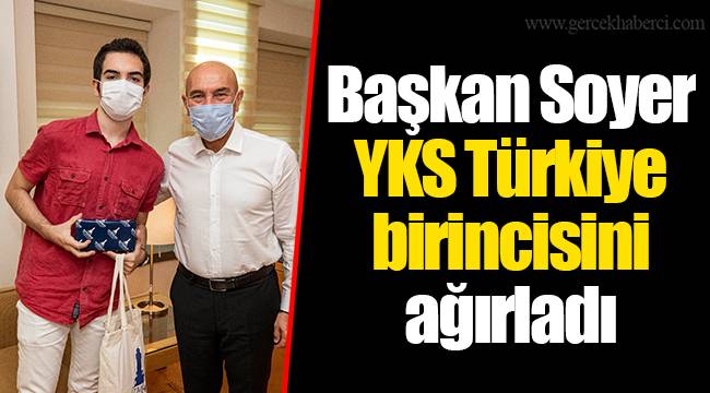 Başkan Soyer YKS Türkiye birincisini ağırladı
