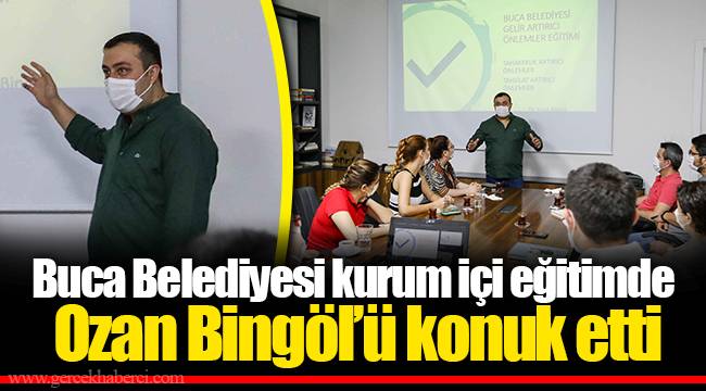 Buca Belediyesi kurum içi eğitimde Ozan Bingöl’ü konuk etti