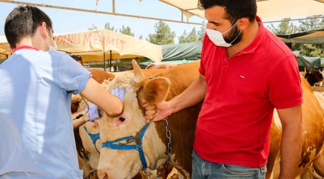 Buca’nın kurban pazarları denetlendi