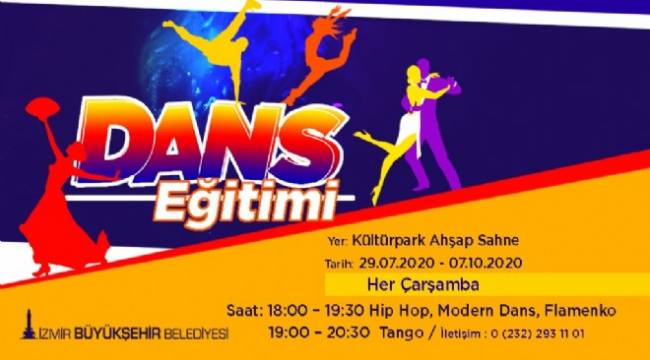 Büyükşehir Belediyesi’nin dans eğitimleri başlıyor