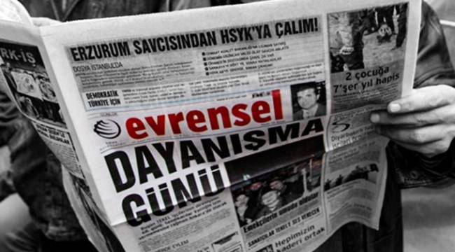 CHP’li Özel’in açıklamasını haberleştiren Evrensel’e ilan kesme cezası