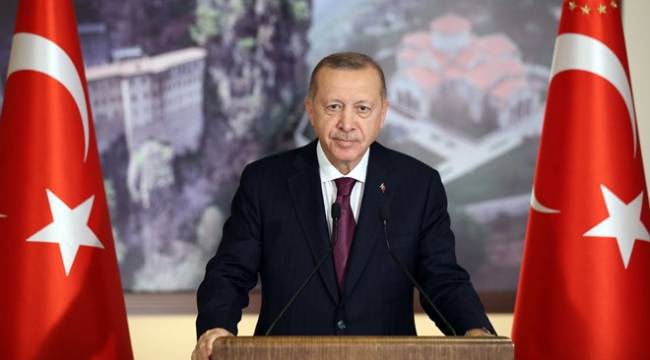 Cumhurbaşkanı Erdoğan: Diğer inançların sembollerini hedef alsak Sümela Manastırı'nın yerinde yeller eserdi