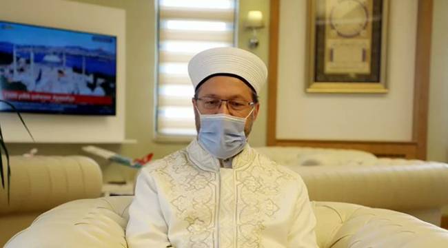 Diyanet İşleri Başkanı Erbaş'tan Ayasofya açıklaması: 'İçinde bir mektep, bir medrese olsun'