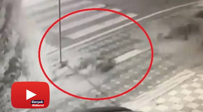 Ev ve iş yerlerini sular altında bırakan boru böyle patladı