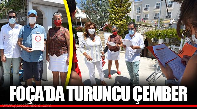 FOÇA’DA TURUNCU ÇEMBER