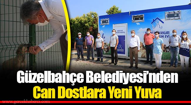 Güzelbahçe Belediyesi’nden Can Dostlara Yeni Yuva