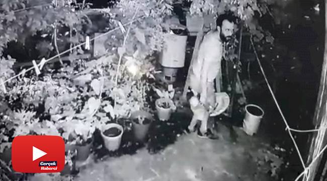 Haftada iki gün gelip tesisat malzemesi çalıyor