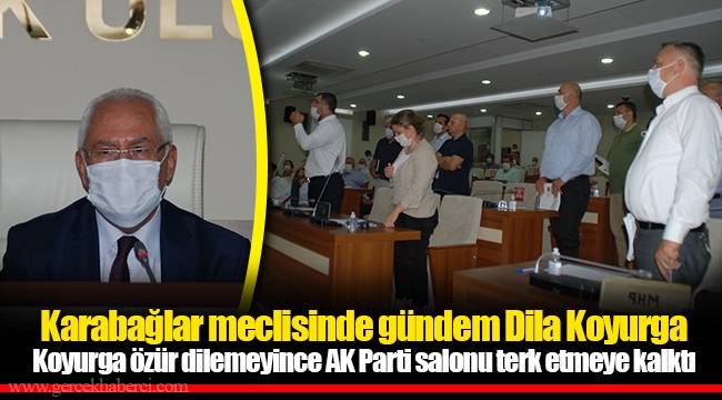 Karabağlar meclisinde gündem Dila Koyurga