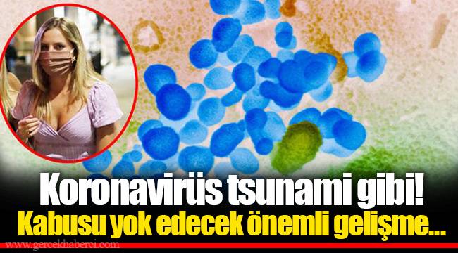 Koronavirüs tsunami gibi! Kabusu yok edecek önemli gelişme...