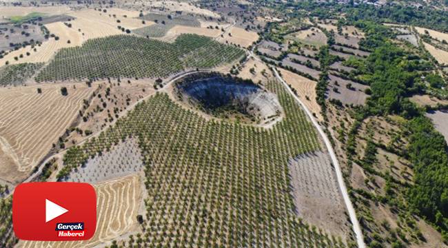 Meteor mu düştü, obruk mu "Kup" çukuru gizemini koruyor