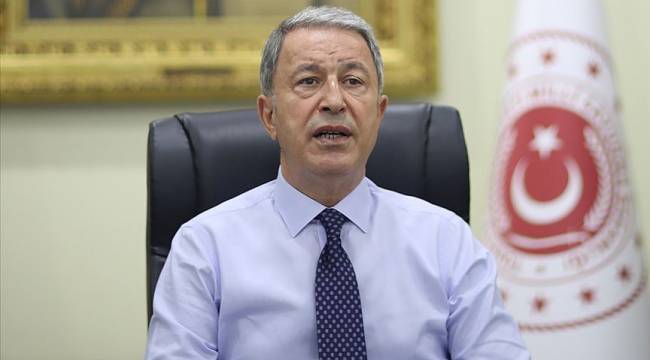 Milli Savunma Bakanı Akar: TSK&#039;nın şanlı üniformasını hiçbir hainin taşımasına müsaade etmeyeceğiz