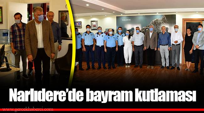 Narlıdere’de bayram kutlaması