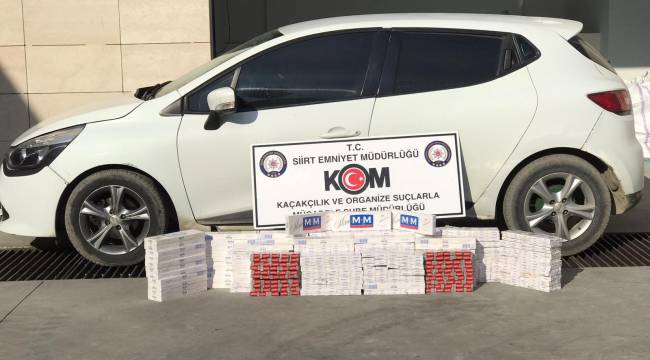 Siirt merkezli 5 ilde kaçak sigara operasyonu: 21 gözaltı