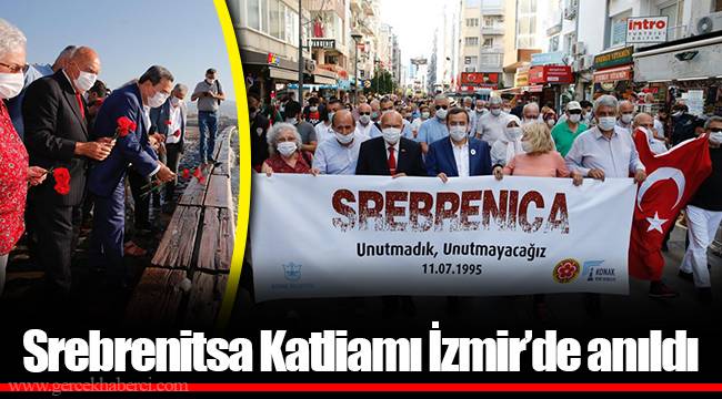 Srebrenitsa Katliamı İzmir’de anıldı