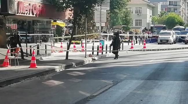 Şüpheli paket Alsancak&#039;ta paniğe neden oldu