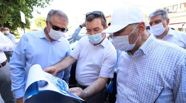 Vali Köşger’in ilk inceleme gezisi tarihi ilçe Bergama’ya oldu