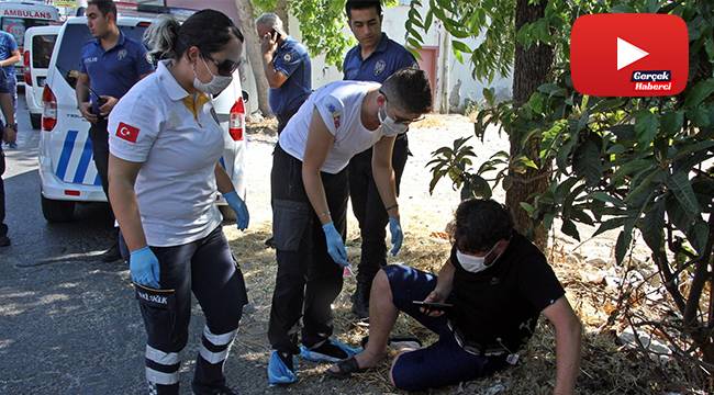 Yolda yürüyen adama kabusu yaşattılar