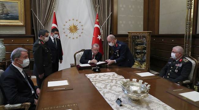 Yüksek Askeri Şura kararları açıklandı