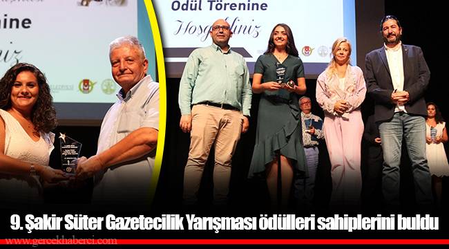 9. Şakir Süter Gazetecilik Yarışması ödülleri sahiplerini buldu 