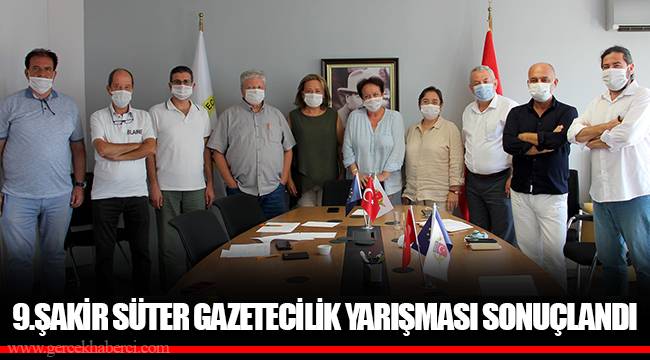 9.ŞAKİR SÜTER GAZETECİLİK YARIŞMASI SONUÇLANDI