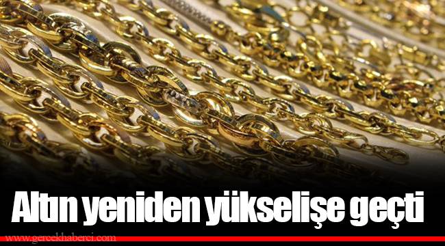 Altın yeniden yükselişe geçti