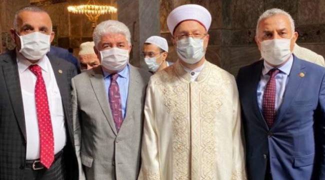Ayasofya açılışına katılan Ak Partili bir vekilde daha koronavirüs çıktı