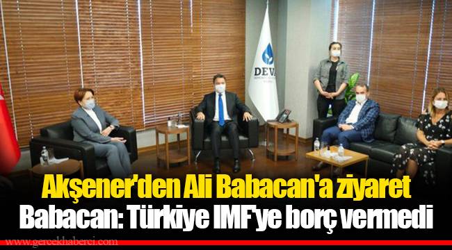 Babacan: Türkiye IMF'ye borç vermedi