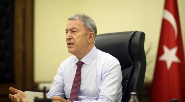 Bakan Akar'dan 'Oruç Reis' mesajı: Faaliyetlerimizde haklıyız