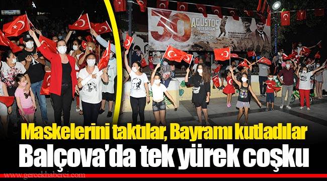 Balçova’da tek yürek coşku