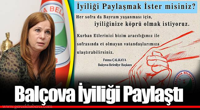Balçova İyiliği Paylaştı