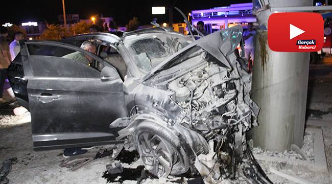 Bodrum’da 2 kişinin öldüğü kaza güvenlik kamerasında