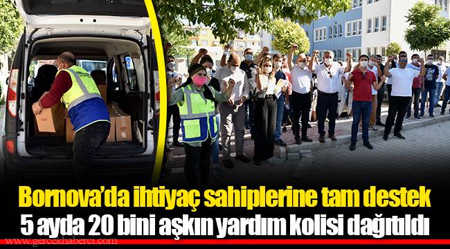 Bornova’da ihtiyaç sahiplerine tam destek