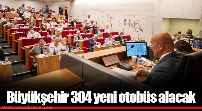 Büyükşehir 304 yeni otobüs alacak